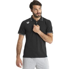 Arena Team Solid Cotton Erkek Siyah Günlük Stil T-Shirt 004901500