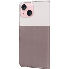 Yihang Boutique iPhone 15 Plus Sevimli Hayvan Desenli Kart Yuvalı Cüzdan Kılıfı (Yurt Dışından)