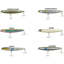 Ryuji Dog Walker 11CM 12GR Su Üstü Maket Yem Sardine