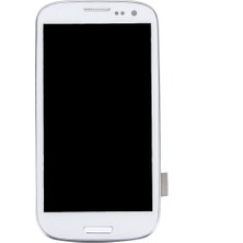 Zsykd LCD Ekran (4.65 Inç Tft) + Galaxy Sııı / I9300 (Beyaz) Için Çerçeveli Dokunmatik Panel (Yurt Dışından)