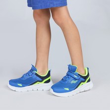 Jump 28101 Cırtlı Lacivert - Siyah Erkek Çocuk Sneaker Günlük Spor Ayakkabı