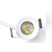 Cata 1,5W Yıldız Spot Power Ledli Beyaz K.(Gışığı)