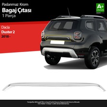 S-Dizayn Dacia Duster Krom Bagaj Çıtası 2018 Üzeri