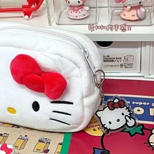 Love Home Hello Kitty Peluş Kalem Sevimli Büyük Kapasiteli Öğrenci Kırtasiye Çanta (Yurt Dışından)