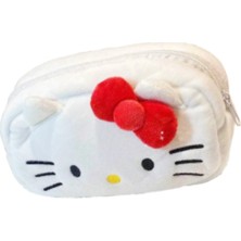 Love Home Hello Kitty Peluş Kalem Sevimli Büyük Kapasiteli Öğrenci Kırtasiye Çanta (Yurt Dışından)