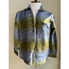 Martino Butik Unisex Jakarlı Oversize Gömlek