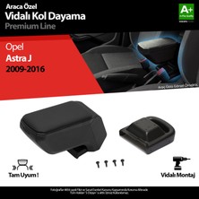 S-Dizayn Opel Astra J Abs Vidalı Kol Dayama Kolçak Siyah 2009-2016 A+Kalite