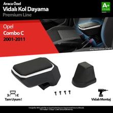 S-Dizayn Opel Combo C Kol Dayama Kolçak Abs Vidalı Gri 2001-2011 A+Kalite