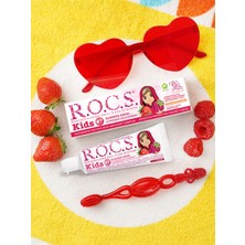 R.O.C.S. Kids Ahududu& Çilek Çocuk Diş Macunu
