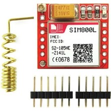 SIM800L Antenli Seri Haberleşmeli GSM GPRS Modülü (IMEI Kayıdı Mevcut Değil)