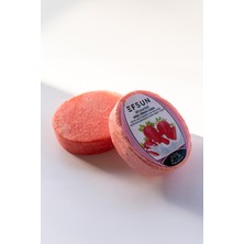 Efsun  Doğal Süngerli Süt Çilek Özlü Sabun, Süt Çilek Sabunu, Süngerli Banyo Sabunu 135 Gr.