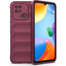 FitCase Xiaomi Redmi 10C / Poco C40 Kılıf Optimum Lens Çerçeveli Silikon Kapak