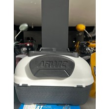 Arwic Motor Arka Çanta Cv- 46 Lt Kargo ve Sırt Dayamalı-Beyaz