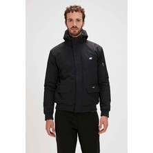 Baden Bad Bear Sweat Bomber Erkek Mont - Siyah