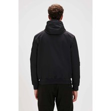 Baden Bad Bear Sweat Bomber Erkek Mont - Siyah