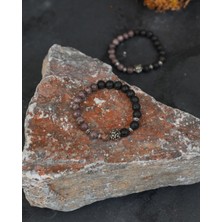 The Stone Passion Lav Taşı & Akik Doğal Taş Erkek Bileklik
