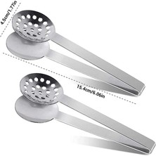 Wangchuang 003 1pc Paslanmaz Çok Fonksiyonlu Çay Poşeti Sıkacağı Mutfak Aletleri Limon Klip Buz Maşası (Yurt Dışından)