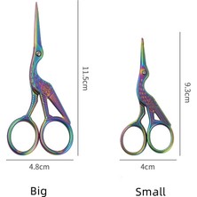 Wangchuang Dbig-11.5cm Çin Tarzı Antik Yollar Geri Ev Paslanmaz Çelik Küçük Makas Çay Aksesuarları El Yapımı Kağıt Kesme Bıçağı (Yurt Dışından)