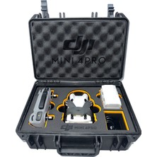 Kazazi Dji Mini 4 Pro Hardcase Su Geçirmez Drone Taşıma  Çantası