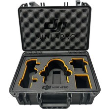 Kazazi Dji Mini 4 Pro Hardcase Su Geçirmez Drone Taşıma  Çantası