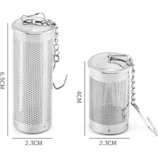 Wangchuang L Kullanışlı Bitkisel Süzgeç Hafif Çay Süzgeci Paslanmaz Eşit Drenaj Bpa Içermeyen Çay Demlik Sepeti (Yurt Dışından)