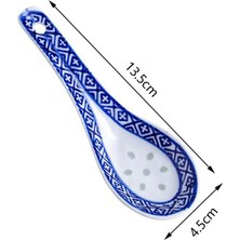 Wangchuang B 1 Adet Seramik Kaşık Çin Çorba Kaşığı Çorba ve Pirinç Mutfak Için Çorba Kaşıklarını Karıştırın (Yurt Dışından)