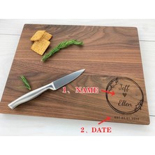 Wangchuang Z-220609-(24) 22X30CM Mutfak Kesme Tahtası Biftek Breadboard Gravür Aile ve Arkadaşlar Için Özel Metin Hediyeler Mutfak Aksesuarları (Yurt Dışından)