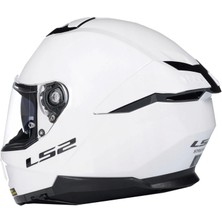 Ls2 Sttream 2 Beyaz Kapalı Kask