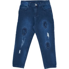 Panço Erkek Çocuk Yıkamalı Denim Pantolon