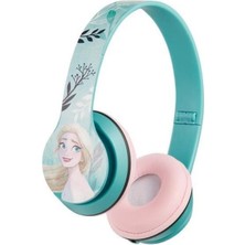 Bluetooth Kulaklık Disney Frozen Karlar Ülkesi Anna Elsa Mikrofonlu Kablosuz Çocuk Kulaklığı Lisansl