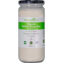 White Organic Organik Bebek Pirinç Unu +6 Ay 300 gr