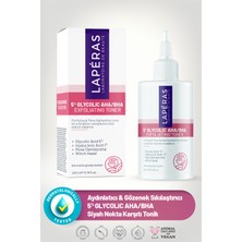 Laperas Aha/bha Günlük Temizleme Jeli + 5% Glycolic Tonik Cilt Temizleme Seti