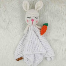 Özene Bezene Tavşan Örgü Uyku Arkadaşı Model 6 (Amigurumi)