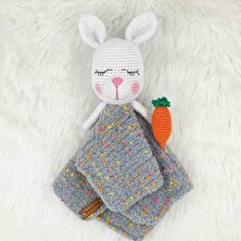 Özene Bezene Tavşan Örgü Uyku Arkadaşı Model 12 (Amigurumi)