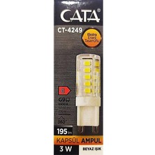 Cata CT-4249 3 Watt 220 Volt G9 Ampul Beyaz