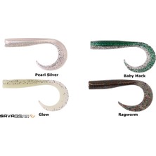 Savage Gear Lb Sandeel Curltail 14 cm 4 Adet Suni Yem