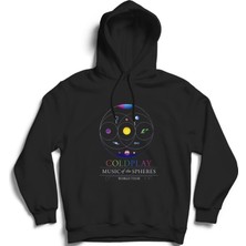The Fame Coldplay, World Tour, Rock Metal Müzik Grup Kapüşonlu Sweatshirt Hoodie
