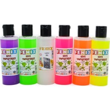 Slime Jeli ve Boraks 5 Renk Slime Jeli + 70ML Sıvı Boraks Seti Slaym Malzemesi