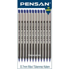 Pensan My-Tech Mavi Tükenmez Kalem 0.7 mm 12 Adet Konforlu Yazım Deneyimi
