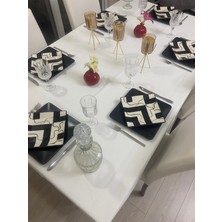 Zeren Home Kendinden Desenli Dertsiz Masa Örtüsü