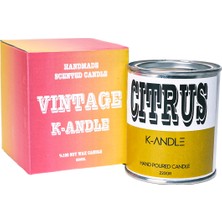 K-Andle Citrus Kokulu Teneke Soya Mum 220GR.