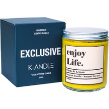 K-Andle Enjoy Life Kokulu Cam Mum 200GR.