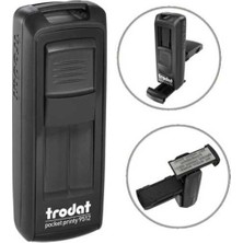 TRODAT 9512 P4 CEP KAŞE 47 x 18 mm SİYAH SİYAH KEÇE