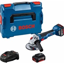 Bosch Gws 18V-10 (5 Ah) Akülü Taşlama Makinesi