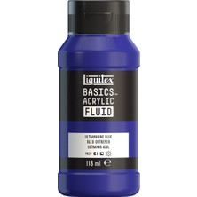 Liquitex Basics Fluid Akrilik Boya 118ML Ultramarine Blue 380