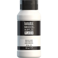 Liquitex Basics Fluid Akrilik Boya 118ML Iridiscent White 238 S.2
