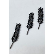 Yaprak Desen Ütüyle Yapışan Parlak Taşlı Aplik