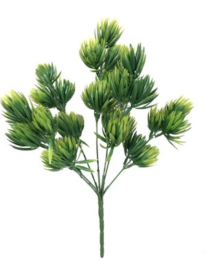 Fesleğen Çiçek Yapay Çiçek Yeşil Bitki Çam Iğneli
