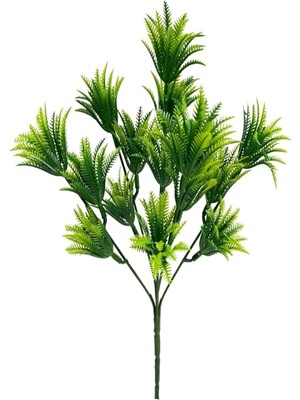 Fesleğen Çiçek Yapay Çiçek Yeşilmini Sıkas Demeti Garnitür Aradal Dekoratif Yapay