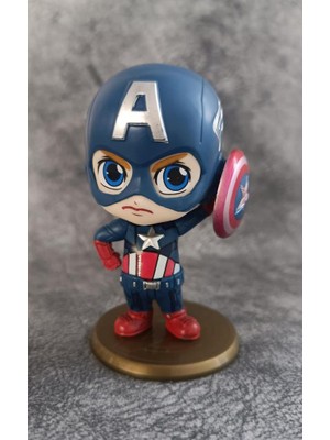 HD Marketim Avengers Captain Amerika Kaptan Amerika 10CM Karakter Figür Oyuncak